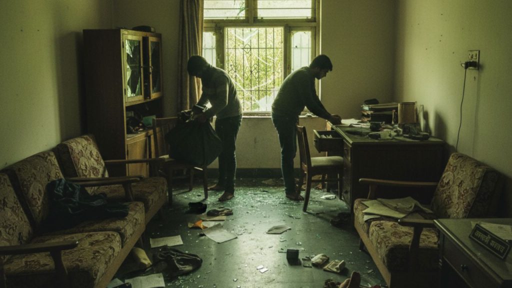 उत्तर प्रदेश के हरदोई जिले में पुलिस लाइन के अंदर स्थित थाना अध्यक्ष के...