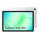 Samsung Galaxy Tab A11+, 27.82 cm (11 inch) ડિસ્પ્લે, 8 GB RAM, 256 GB સ્ટોરેજ, 90Hz રિફ્રેશ રેટ, Google Gemini સાથે AI, Dolby Atmos, Quad Speakers, Wi-Fi + 5G ટેબ્લેટ, સિલ્વર