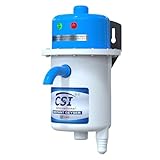 CSI INTERNATIONAL® ઇન્સ્ટન્ટ વોટર ગીઝર 1L | બાથરૂમ અને કિચન માટે પોર્ટેબલ ઇન્સ્ટન્ટ વોટર હીટર | ABS શોકપ્રૂફ બોડી | ફાસ્ટ હીટિંગ મીની ગીઝર | ઓટો કટ-ઓફ | ISI પ્રમાણિત ઇલેક્ટ્રિક ગીઝર