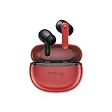 પ્રોબડ્સ Aria 911 (રેડ) ડ્યુઅલ-ટોન નોઈઝ કેન્સલેશન વાયરલેસ ઈયરબડ્સ, 35ms લો લેટન્સી ગેમિંગ સાથે બ્લૂટૂથ TWS કાનમાં, 10mm ડ્રાઈવર્સ, ENC કૉલ્સ, 35Hrs પ્લેટાઇમ, ફાસ્ટ ચાર્જિંગ, IPX4, BT v5.3