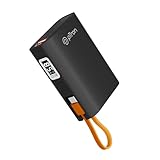 pTron Dynamo Rush 10000mAh 22.5W નેનો પાવર બેંક, કોમ્પેક્ટ સાઈઝ ફાસ્ટ ચાર્જિંગ, VOOC/Wrap/Dash USB ચાર્જિંગ, 20W PD ફાસ્ટ ચાર્જિંગ, USB Type-C ઇનપુટ કેબલ, 2 આઉટપુટ પોર્ટ્સ અને BIS પ્રમાણિત (કાળો)