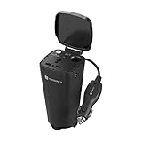 પોર્ટ્રોનિક્સ 200W કાર પાવર વન સાથે 30W Type-C PD, 12V કાર પ્લગ પાવર કોર્ડ, 18W USB પોર્ટ, AC સોકેટ, સિગારેટ લાઇટર સ્લોટ, LED ઇન્ડિકેટર, પાવર બટન અને કૂલિંગ ફેન - કોમ્પેક્ટ અને ટકાઉ (કાળો)