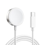 આઇવોચ સિરીઝ અલ્ટ્રા 9 8 7 6 5 4 3 2 SE/2, વાયરલેસ મેગ્નેટિક ચાર્જિંગ કોર્ડ (3.3ft/1m)- સફેદ