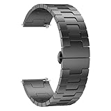 ACM વોચ સ્ટ્રેપ મેટલ સ્ટેનલેસ સ્ટીલ 22mm Huawei Watch Gt 3 Pro Titanium Edition Smartwatch Belt Luxury Band Black સાથે સુસંગત