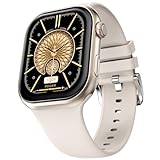 ફાયર-બોલ્ટ બ્રિલિયા સ્માર્ટ વૉચ 2.02” AMOLED ડિસ્પ્લે, બ્લૂટૂથ કૉલિંગ, SpO2, હાર્ટ રેટ મોનિટર, 120+ સ્પોર્ટ્સ મોડ્સ, ફિટનેસ ટ્રેકર, વૉઇસ આસિસ્ટન્ટ, પુરુષો અને મહિલાઓ માટે સ્માર્ટ વૉચ- શેમ્પેન