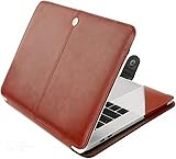 HP, બ્રાઉન (YJ192ABL) માટે OMEN 16 ગેમિંગ લેપટોપ PU 16.1 ઇંચ લેધર કેસ કવર