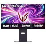 LG 32GS95UV 32 ઇંચ અલ્ટ્રાગેર OLED ગેમિંગ મોનિટર, UHD, 3840 x 2160, 240Hz, 0.03ms, DisplayHDR, True Black 400, AMD FreeSync Premium Pro, NVIDIA G-Sync, HDVelt/TiHDP, BlackHtwi 1/Twild.
