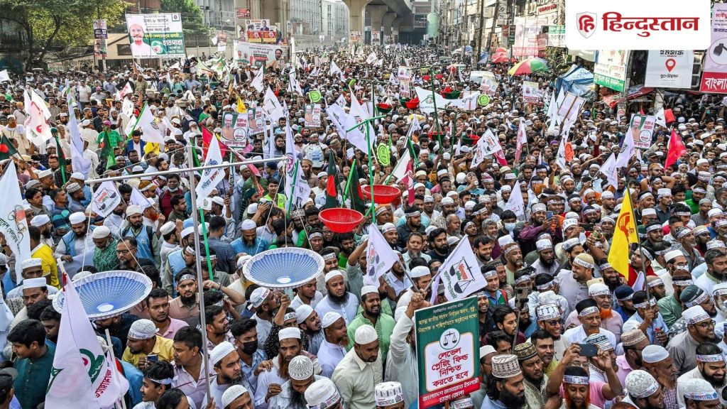 બાંગ્લાદેશમાં ચૂંટણી પહેલા, વિદ્યાર્થીની આગેવાની હેઠળની નવી પાર્ટીએ જમાત છોડી દીધી… बांग्लादेश में चुनाव से पहले छात्र-नेतृत्व वाली नई पार्टी ने जमात से हाथ...