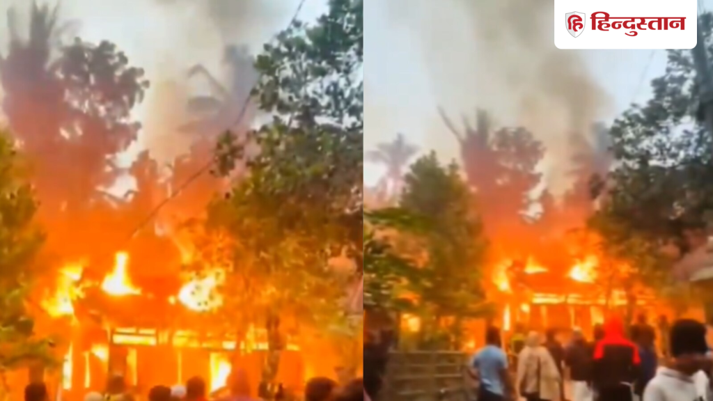 कमरे में कपड़े ठूंसकर लगा दी आग; बांग्लादेश में कट्टरपंथियों ने एक और हिंदू का घर जला...