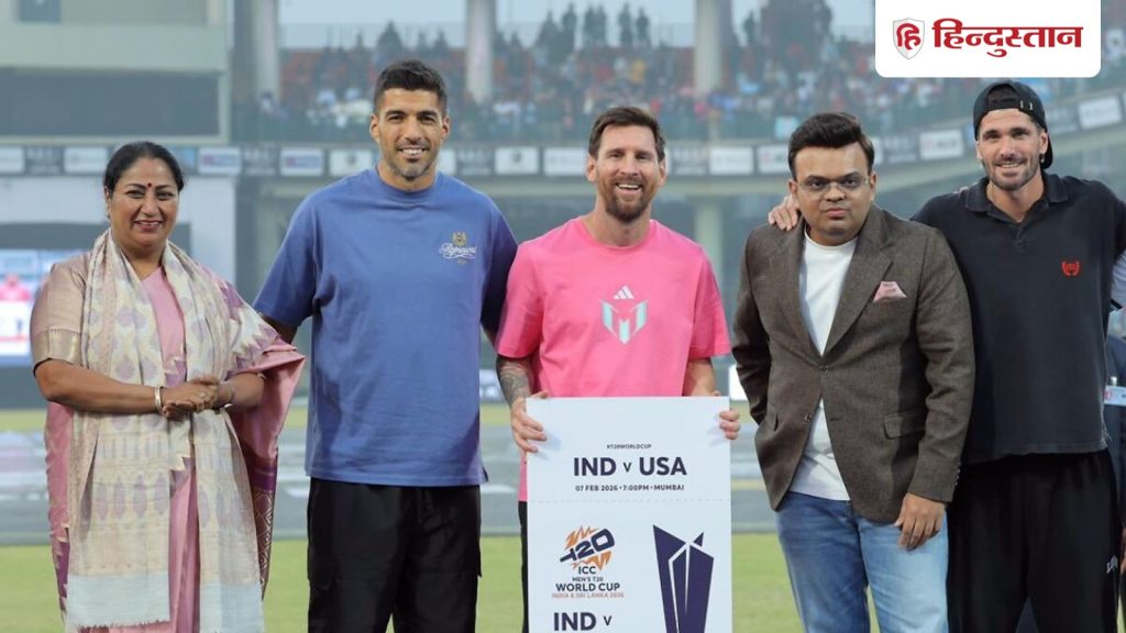 दिल्ली में मैसी के सामने AQI-AQI! वीडियो दिखा बोली AAP- रेखा गुप्ता ने कराई...