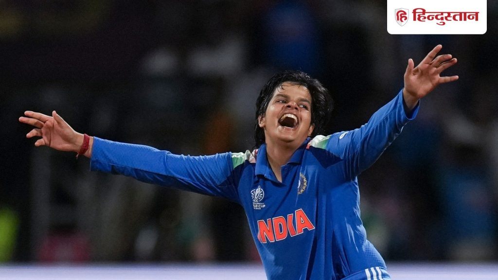 આઈસીસી મહિલા પ્લેયર ઓફ ધ મન્થ એવોર્ડની રેસમાં શેફાલી વર્મા… शेफाली वर्मा ICC की महीने की सर्वश्रेष्ठ महिला खिलाड़ी के पुरस्कार की रेस में...