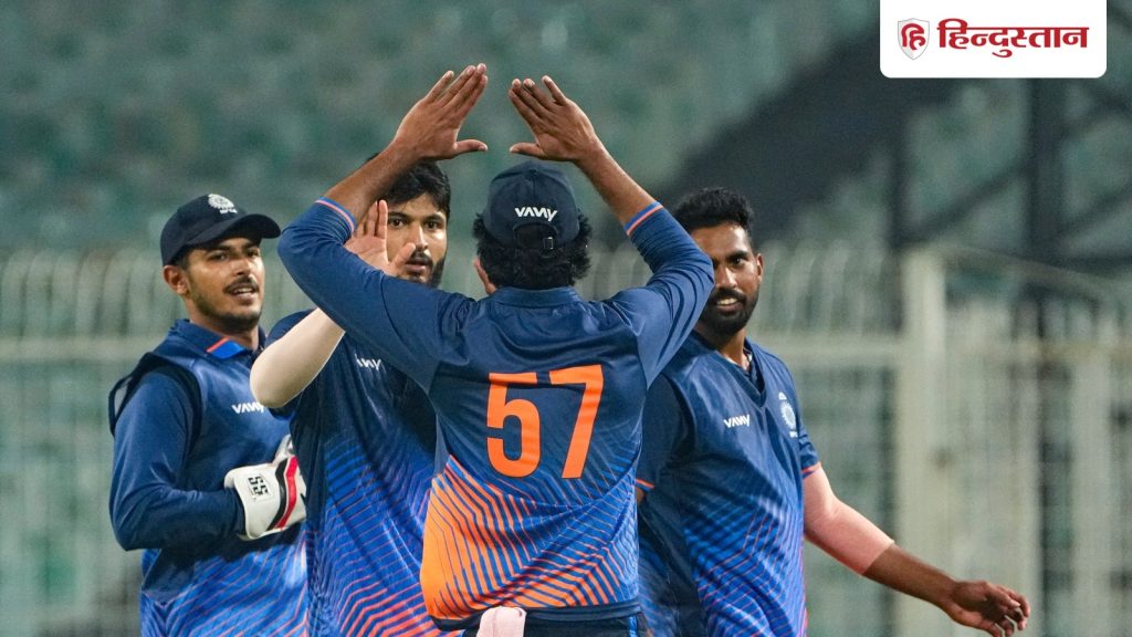 અરશદ ખાને સૈયદ મુશ્તાક અલી ટ્રોફીમાં તબાહી મચાવી, સર્વશ્રેષ્ઠ બોલિંગનો નવો રેકોર્ડ નોંધાવ્યો… अरशद खान ने सैयद मुश्ताक अली ट्रॉफी में मचाया कोहराम, दर्ज किया सर्वश्रेष्ठ गेंदबाजी का नया...