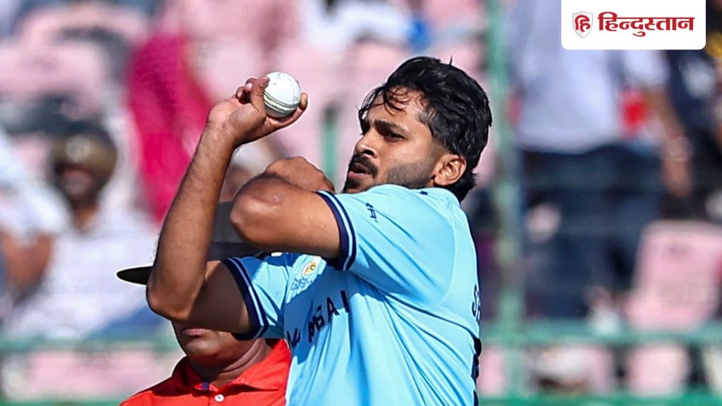 शार्दुल ठाकुर और शम्स मुलानी की घातक गेंदबाजी, मुंबई ने छत्तीसगढ़ को रौंदकर पूरी की जीत की...