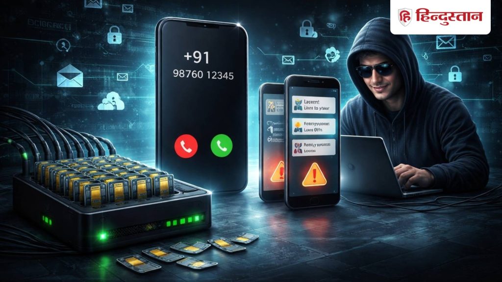 સિમ બોક્સ કૌભાંડ: વિદેશમાં બેઠેલા ઠગ તમારી મહેનતની કમાણી કરી રહ્યા છે ચોરી, તાત્કાલિક બંધ કરો… SIM Box Scam: विदेश बैठे ठग ऐसे उड़ा रहे आपकी मेहनत की कमाई, फौरन हो जाएं...