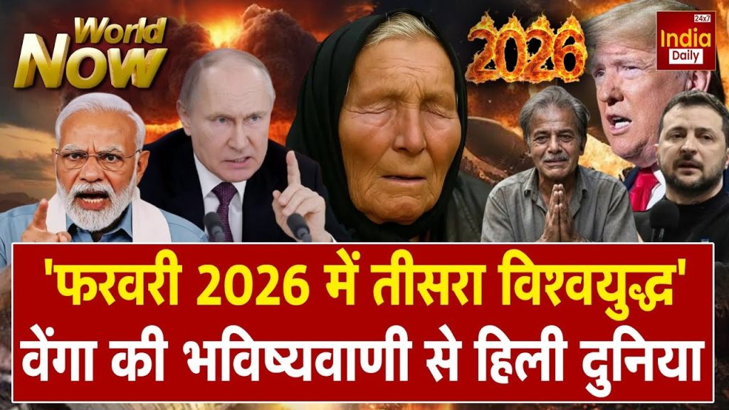 एलियंस की एंट्री, तीसरा विश्व युद्ध और कयामत का दिन... बाबा वेंगा की साल 2026 के लिए खौफनाक भविष्यवाणियां | Alien entry World War III Baba Vanga's terrifying predictions for...