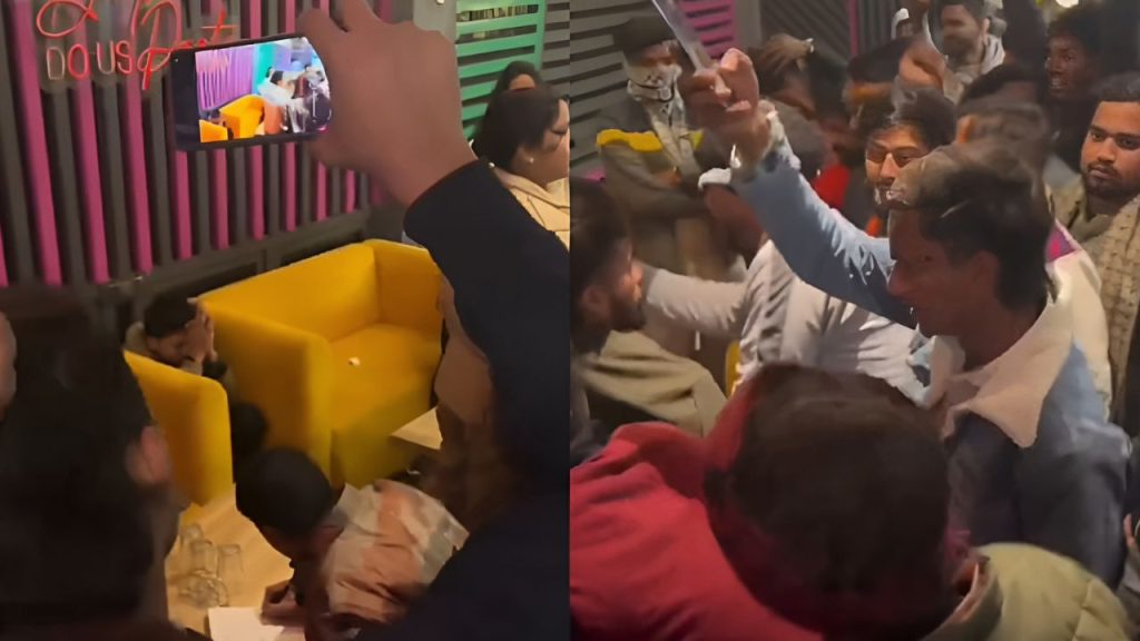 हिंदू लड़की दोस्त की बर्थडे पार्टी में शामिल होने पर 2 मुस्लिम लड़कों पर केस दर्ज, वीडियो में देखें कैसे कैफे में मचा बवाल | Bareilly cafe incident 2 Muslim boys booked after attending hindu...