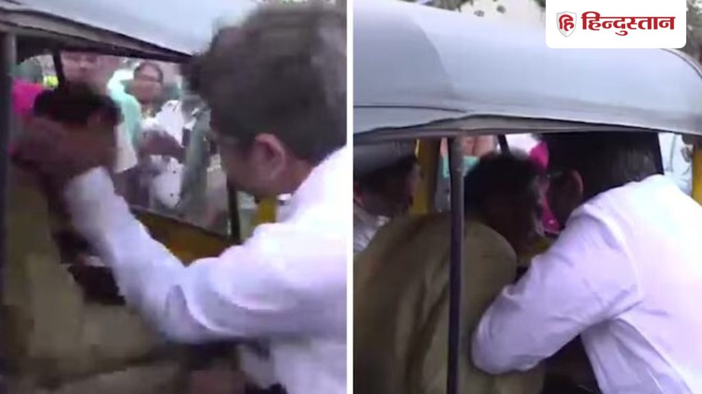 भाजपा विधायक ने ऑटो-रिक्शा ड्राइवर को मारे थप्पड़, अब सफाई में जिहाद का कर दिया...