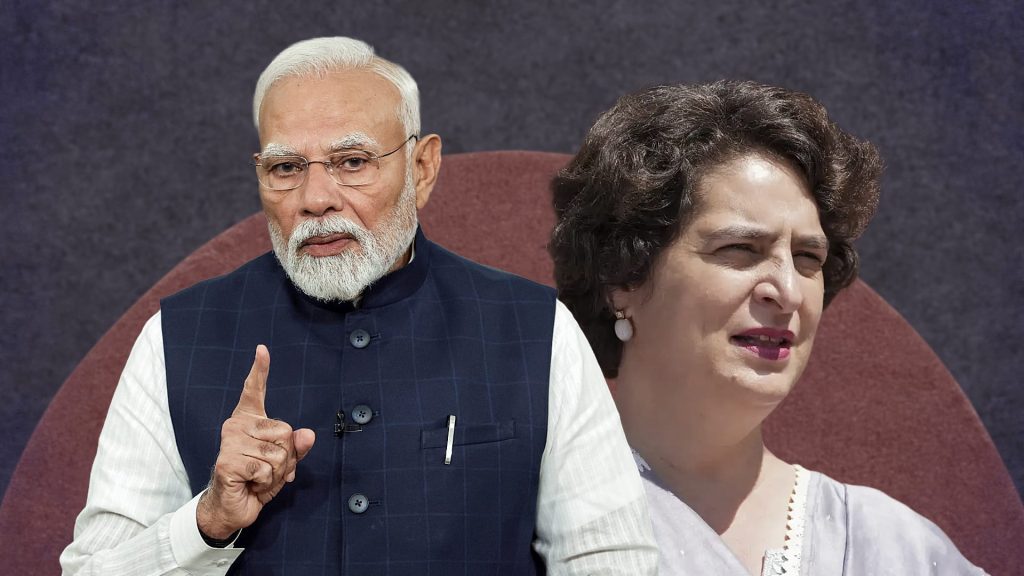 પ્રિયંકા ગાંધીએ સરકાર પર કર્યો પ્રહાર, કહ્યું- વંદે માતરમ પર ચર્ચાનું કારણ બંગાળની ચૂંટણી છે. प्रियंका गांधी का सरकार पर हमला, कहा- बंगाल चुनाव है वंदे मातरम पर बहस का कारण