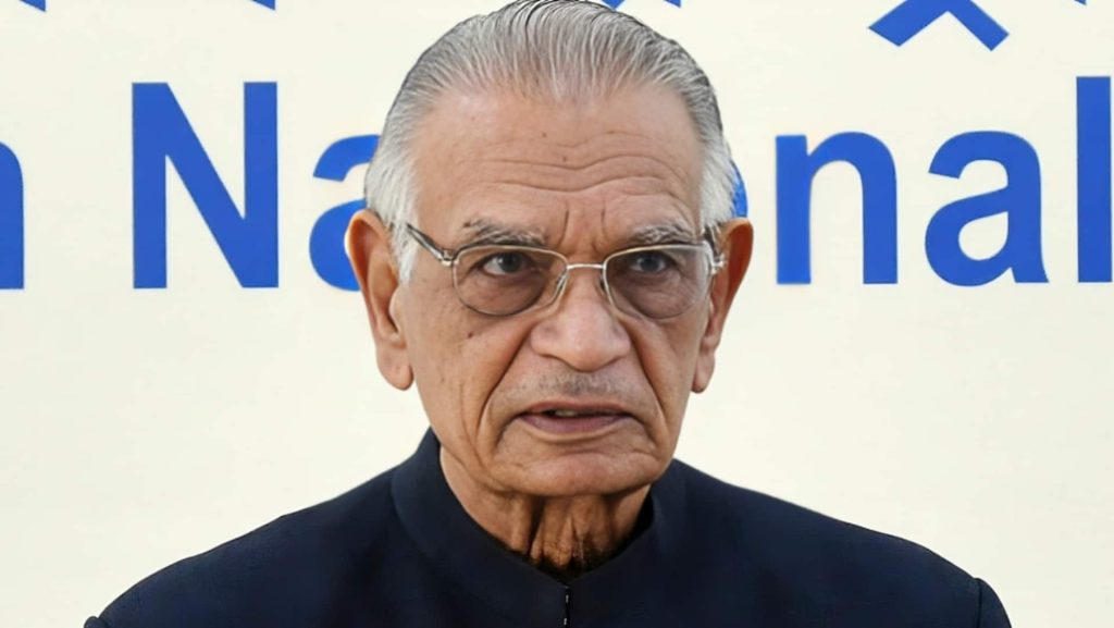 कांग्रेस के वरिष्ठ नेता शिवराज पाटिल का 90 साल की उम्र में निधन