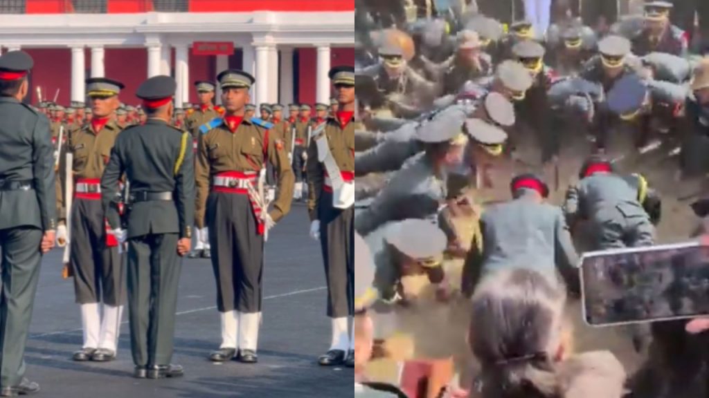 आर्मी चीफ ने सेना के युवा अफसरों के साथ किए पुश-अप्स, देखें IMA पासिंग परेड का दिल बनाने वाला वीडियो | The Army Chief did push-ups with young army officers; watch this heartwarming video from the...