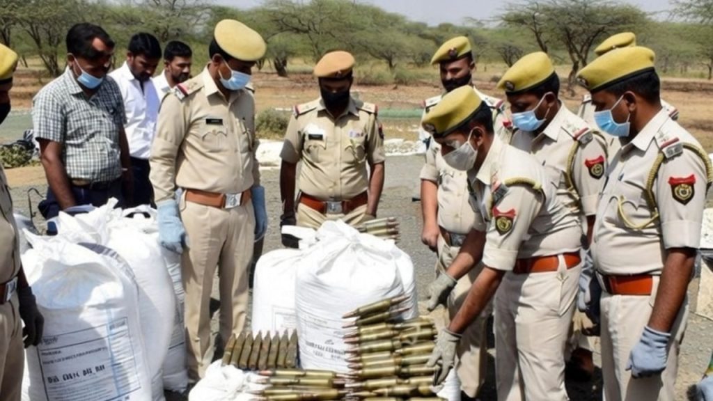 न्यू ईयर सेलिब्रेशन पर थी धमाके की प्लानिंग?&nbsp;कार में मिला&nbsp;150 किलो अमोनियम नाइट्रेट | 150 kg of ammonium nitrate found in the car before New Year...