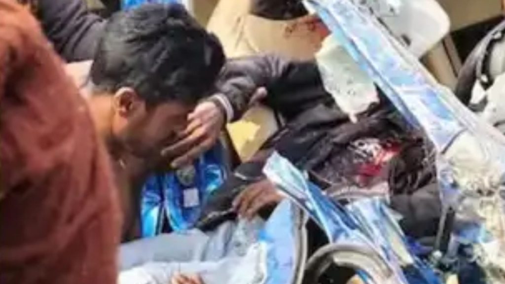 संदेशखाली मामले के मुख्य गवाह की कार में ट्रक ने मारी टक्टर, बेटे की मौत, परिवार ने TMC के पूर्व नेता पर हत्या करवाने के आरोप | key witness in Sandeshkhali case injured in road...