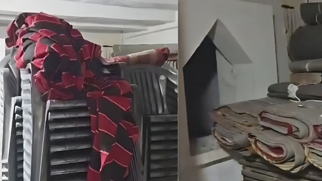 यूपी ड्रग सिंडिकेट के सरगना ने घर के सीक्रेट बेसमेंट का वीडियो आया सामने, रेड के दौरान भागने के लिए किया इस्तेमाल | Taslim Drug kingpin escapes during raid Secret home basement used for storage...