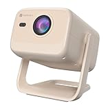 પોર્ટ્રોનિક્સ બીમ 480 સ્માર્ટ LED પ્રોજેક્ટર 1080p ફુલ એચડી રિઝોલ્યુશન સાથે, 5100 લ્યુમેન્સ, બિલ્ટ ઇન OTT એપ્સ, HDMI (સફેદ)