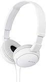 Sony MDR-ZX110A ઓન ઈયર સ્ટીરિયો વાયર્ડ હેડફોન (સફેદ), માઈક વગર