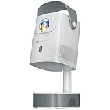 પોર્ટ્રોનિક્સ બીમ 550 સ્માર્ટ એન્ડ્રોઇડ પ્રોજેક્ટર, HD 1080P, ઊંચાઈ અને કોણ એડજસ્ટેબલ ડિઝાઇન, ઇન-બિલ્ટ એપ્સ, ઓટો કીસ્ટોન, સ્ક્રીન મિરરિંગ, 6000 લ્યુમેન્સ, 5W સ્પીકર, HDMI ઇન, યુએસબી ઇન, વાઇફાઇ, બીટી