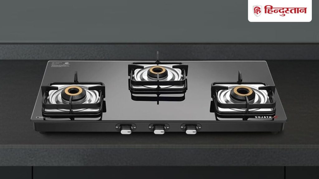 अमेज़न इंडिया पर 3 बर्नर गैस स्टोव मिडिल क्ला  के लिए बेस्ट है, जिसमें...
