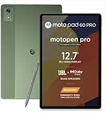 Motorola Pad 60 Pro (Pantone Bronze Green, 8GB RAM, 128GB ROM) | 12.7 ઇંચ 3K LTPS ડિસ્પ્લે | મીડિયાટેક ડાયમેન્સિટી 8300 | 10200 mAh બેટરી | મોટો પેન પ્રો | ફક્ત Wi-Fi | એન્ડ્રોઇડ 14