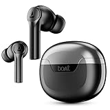 boAt Airdopes 300, સિનેમેટિક સ્પેશિયલ ઓડિયો, 50HRS બેટરી, 4Mic AI ENx, ફાસ્ટ ચાર્જ, એપ સપોર્ટ, લો લેટન્સી, IPX4, v5.3 બ્લૂટૂથ ઇયરબડ્સ, TWS ઇયર બડ્સ માઇક સાથે વાયરલેસ ઇયરફોન (ગનમેટલ બ્લેક)