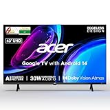 એસર 108 સેમી (43 ઇંચ) અલ્ટ્રા I સિરીઝ 4K અલ્ટ્રા એચડી સ્માર્ટ એલઇડી ગૂગલ ટીવી AR43UDGGU2875BD