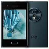 HMD Touch 4G, વિશ્વનો પ્રથમ હાઇબ્રિડ ફોન | એક્સપ્રેસ ચેટ (Android અને iOS સાથે કામ કરે છે), ક્લાઉડ ફોન એપ્સ, Wi-Fi અને હોટસ્પોટ, 1 વર્ષની રિપ્લેસમેન્ટ ગેરંટી દ્વારા ચેટિંગ અને વિડિયો કૉલ્સનો આનંદ માણો | ઘેરો વાદળી