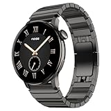 Noise Pro 6R 1.46" AMOLED સ્માર્ટ વૉચ, 1000 NITS, AI Pro દ્વારા સંચાલિત, બિલ્ટ-ઇન GPS, Strava ઇન્ટિગ્રેશન, સ્ટેનલેસ સ્ટીલ ડાયલ, વિડિયો વૉચ ફેસ, 3ATM, ઇમર્જન્સી SOS, TWS કનેક્ટિવિટી-શુદ્ધ ટાઇટેનિયમ