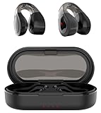 VEHOP Q60 ઇયર ક્લિપ OWS ઓપન ઇયર વાયરલેસ ઇયરબડ્સ | ક્રિસ્ટલ-ક્લિયર કૉલ્સ માટે ENC માઇક | ટાઇપ-સી ફાસ્ટ ચાર્જિંગ સાથે 30 કલાકનો પ્લેટાઇમ | BT5.3 ગેમિંગ બ્લૂટૂથ ઇયરફોન્સ | કંટ્રોલ સ્પોર્ટ્સ હેડફોનને ટચ કરો.