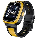 બોટ વોન્ડરર સ્માર્ટ, કિડ્સ વોચ, 2-વે વિડીયો અને ફોન કોલ, જીપીએસ ટ્રેકર, ઇમરજન્સી એસઓએસ, જીઓ ફેન્સીંગ, 4જી સિમ કમ્પેટીબલ, પેરેંટલ કંટ્રોલ્સ, 1.4" ડિસ્પ્લે, છોકરા છોકરીઓ માટે સ્માર્ટ વોચ (સનશાઇન યલો)