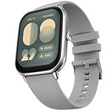 ફાયર-બોલ્ટ નિન્જા કૉલ પ્રો મેક્સ બ્લૂટૂથ કૉલિંગ સ્માર્ટ વૉચ, 2.01" HD ડિસ્પ્લે, 120+ સ્પોર્ટ્સ મોડ્સ, હેલ્થ સ્યુટ, AI વૉઇસ સહાય, SpO2 અને પુરુષો અને સ્ત્રીઓ માટે હાર્ટ રેટ મોનિટર સ્માર્ટવોચ - ગ્રે