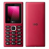 HMD 100 કીપેડ મોબાઈલ ફોન | ડ્યુઅલ સિમ, લાંબા સમય સુધી ચાલતી બેટરી, ટકાઉ ડિઝાઇન, વાયરલેસ એફએમ રેડિયો, ફોન ટોકર, 1 વર્ષની રિપ્લેસમેન્ટ ગેરંટી | લાલ