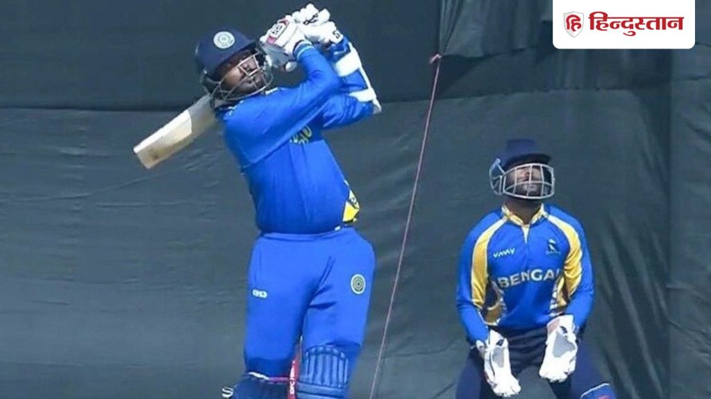 अमेरिका में जन्मे क्रिकेटर ने विजय हजारे ट्रॉफी में ठोकी डबल सेंचुरी, आखिरी गेंद पर किया ये...