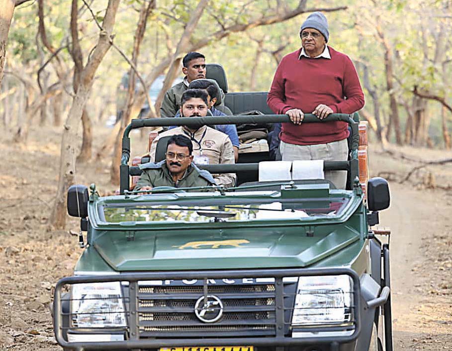 મુખ્યમંત્રી ભૂપેન્દ્ર પટેલે સાસણ ગીરમાં જંગલ સફારીનો નજારો માણ્યો મુખ્યમંત્રી ભૂપેન્દ્ર પટેલે સાસણ ગીરમાં જંગલ સફારીનો નજારો માણ્યો