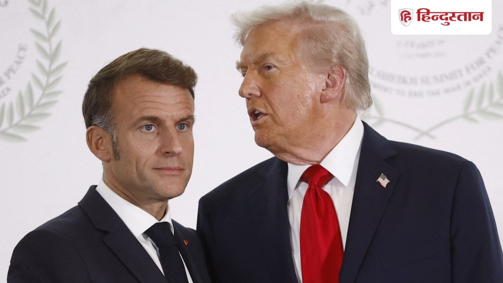 डोनाल्ड प्लीज... जनता को मत बताना; ट्रंप का दावा- टैरिफ को लेकर गिड़गिड़ाए थे फ्रांसीसी राष्ट्रपति...