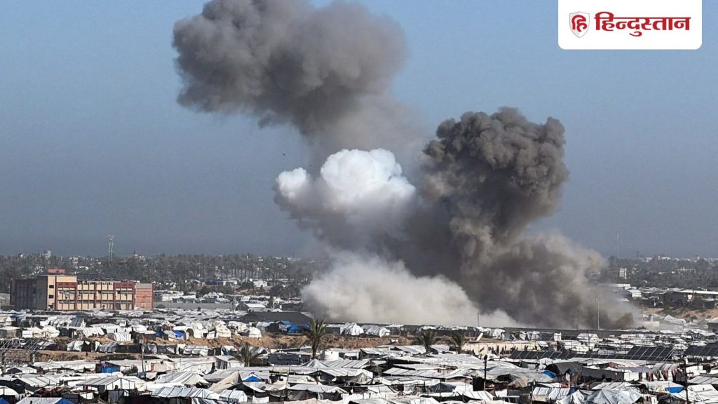 युद्धविराम के बाद गाजा में इजरायल का सबसे बड़ा हमला, कम से कम 23 की...