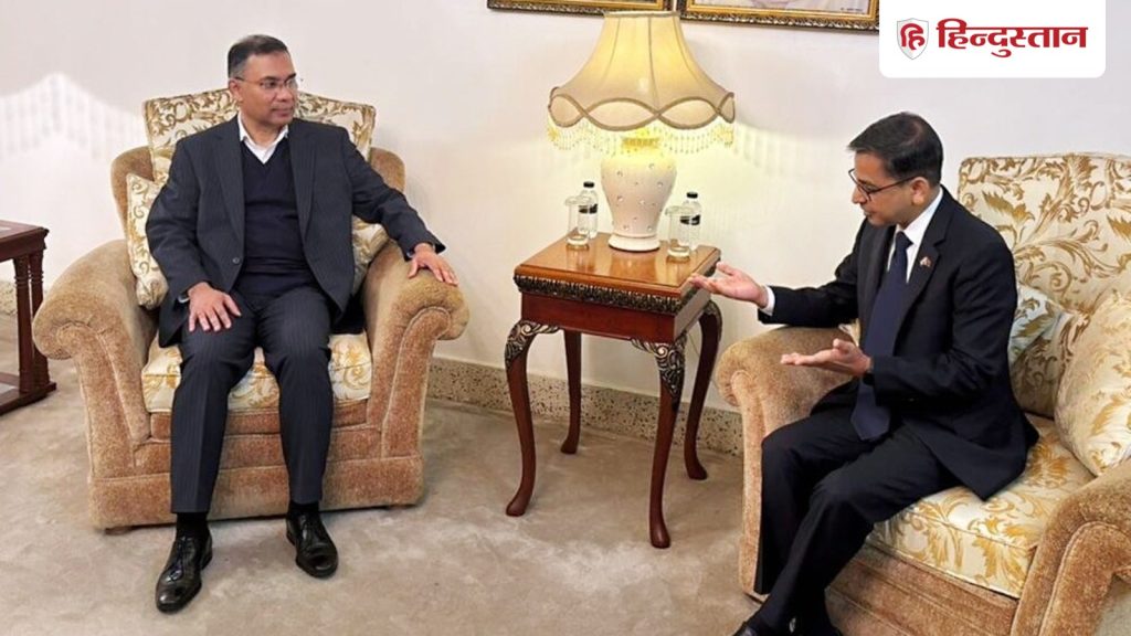 बांग्लादेश तनाव के बीच खालिदा जिया के बेटे तारिक से मिले भारतीय उच्चायुक्त, 40 मिनट चली...