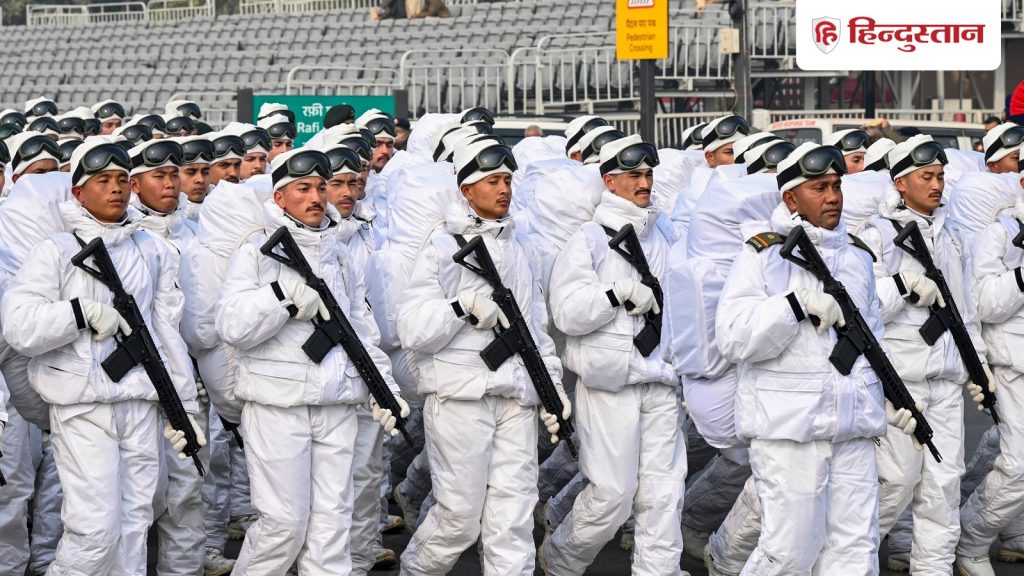 ले बेटा दिल न दिया.... परेड की तैयारी कर रहे जवानों ने गाया वायरल गाना; कर्तव्य पथ पर बना दिया...