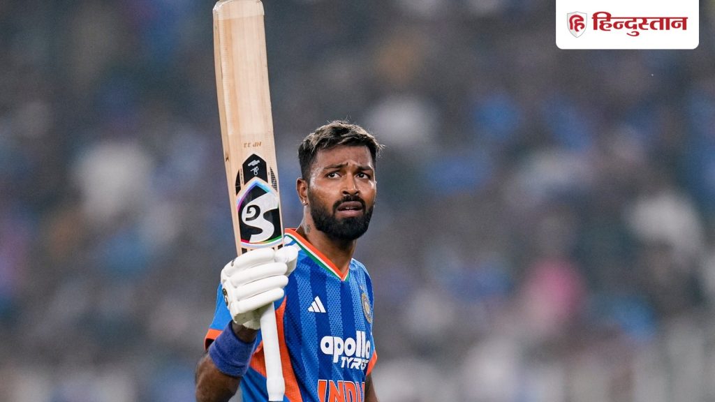 हार्दिक पांड्या एक ओवर में 6 छक्के लगाने से चूके, 68 गेंदों में ठोक दिया धमाकेदार पहला...