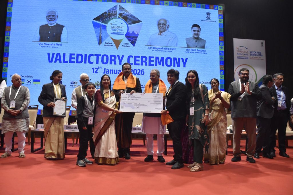 વાઇબ્રન્ટ ગુજરાત રિજનલ કોન્ફરન્સમાં રૂ. ૫.૭૮ લાખ કરોડના ૫૪૯૨ MoU સંપન્ન:… વાઇબ્રન્ટ ગુજરાત રિજનલ કોન્ફરન્સમાં રૂ. ૫.૭૮ લાખ કરોડના ૫૪૯૨ MoU સંપન્ન:...