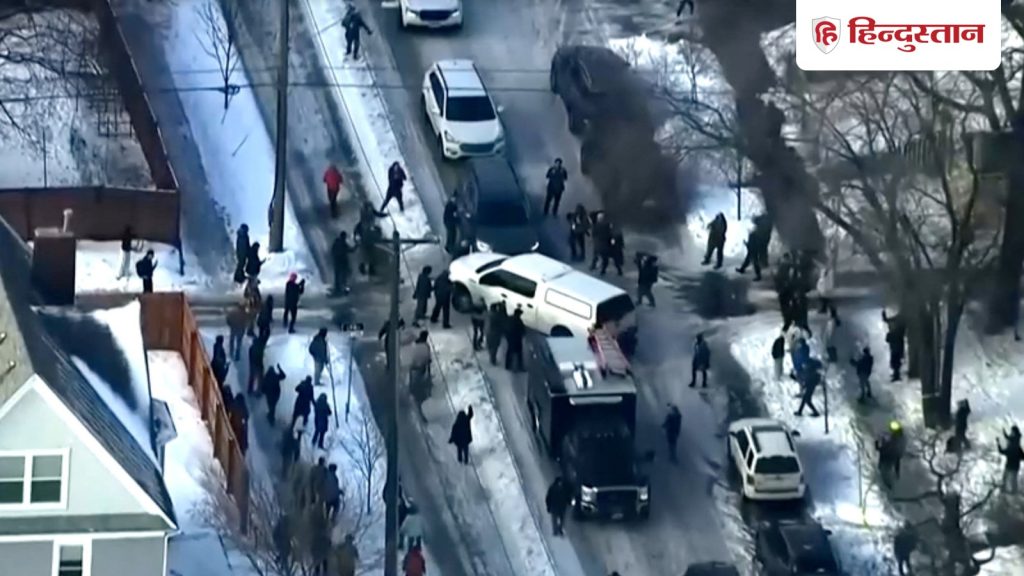 अमेरिका में ICE एजेंट ने आप्रवासन अभियान में महिला को मारी गोली, मौत के बाद...