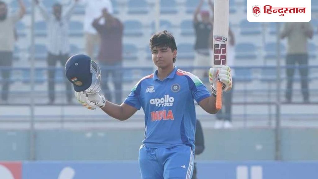 वैभव सूर्यवंशी के बल्ले से निकला बवंडर, अर्धशतकीय पारी में जड़े 10 छक्के; 94 प्रतिशत रन बाउंड्री से...